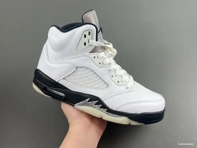 Cheap LUCY RETRO DD0587-110 AIR 5 JORDAN BLACK' 'WHITE 0530